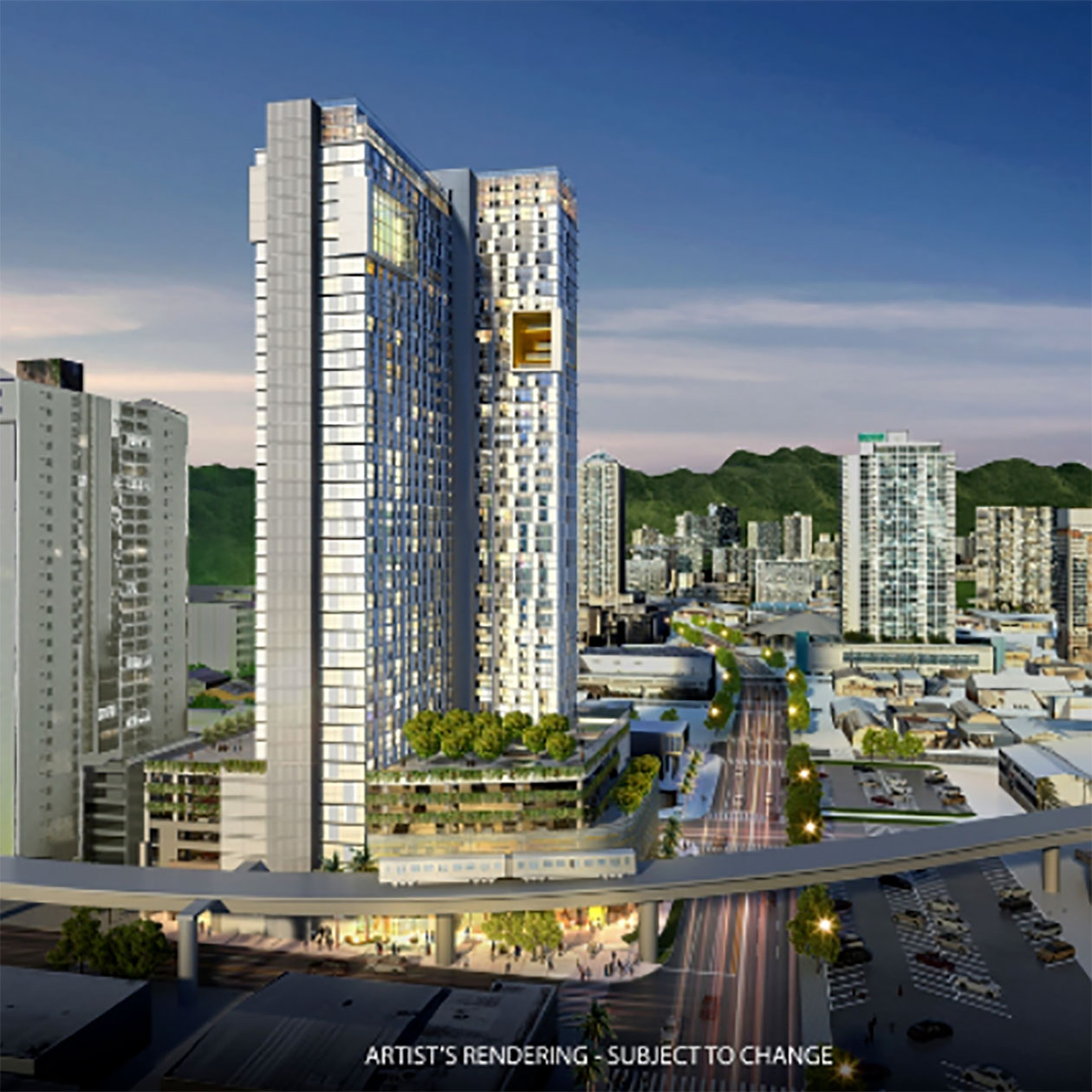 Ward Village Artist's Rendering